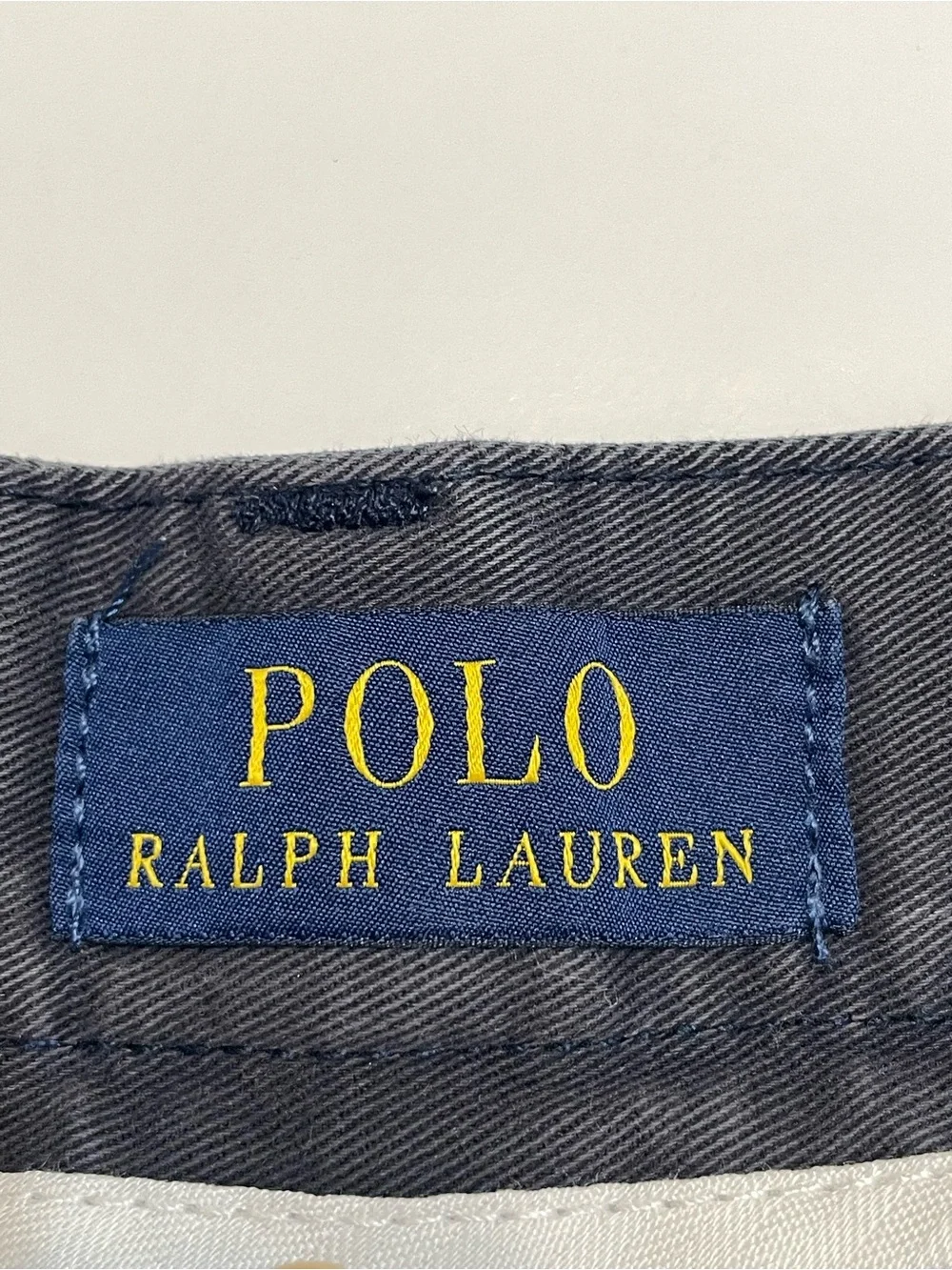Polo Ralph Lauren Charcoal Flat Front Men's Shorts Size 34
